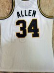 NBA 34 Ray Allen Seattle Supersonics 2005-06 authentique Maillot blanc